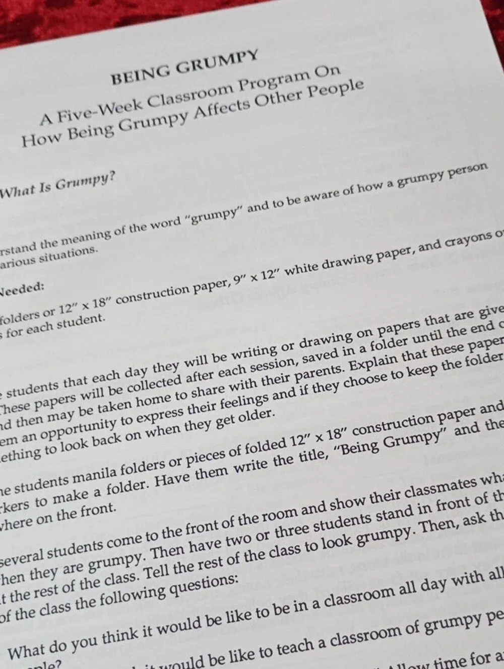 Book Classroom Guidance K-3